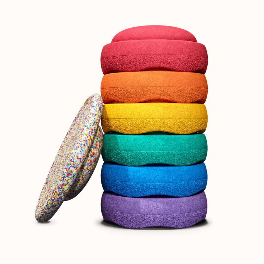 Stapelstein Original Rainbow Classic 6+1 Bundle