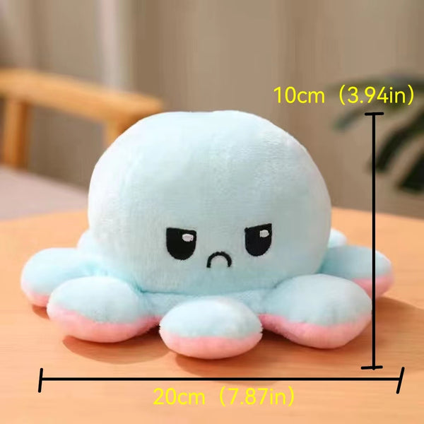 Oktopus Kuscheltier zum Umdrehen und Wenden