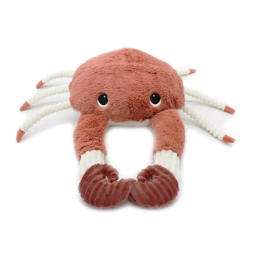 Kuscheltier Krabbe Mama ohne Baby in Terracotta