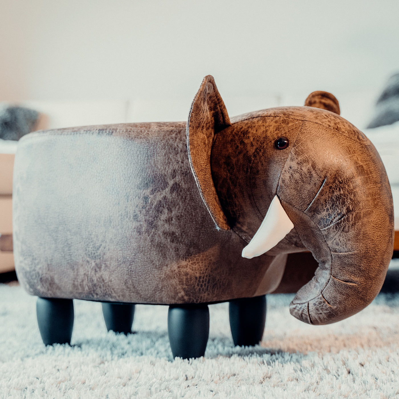 Sitzhocker - Elefant "Thabo"
