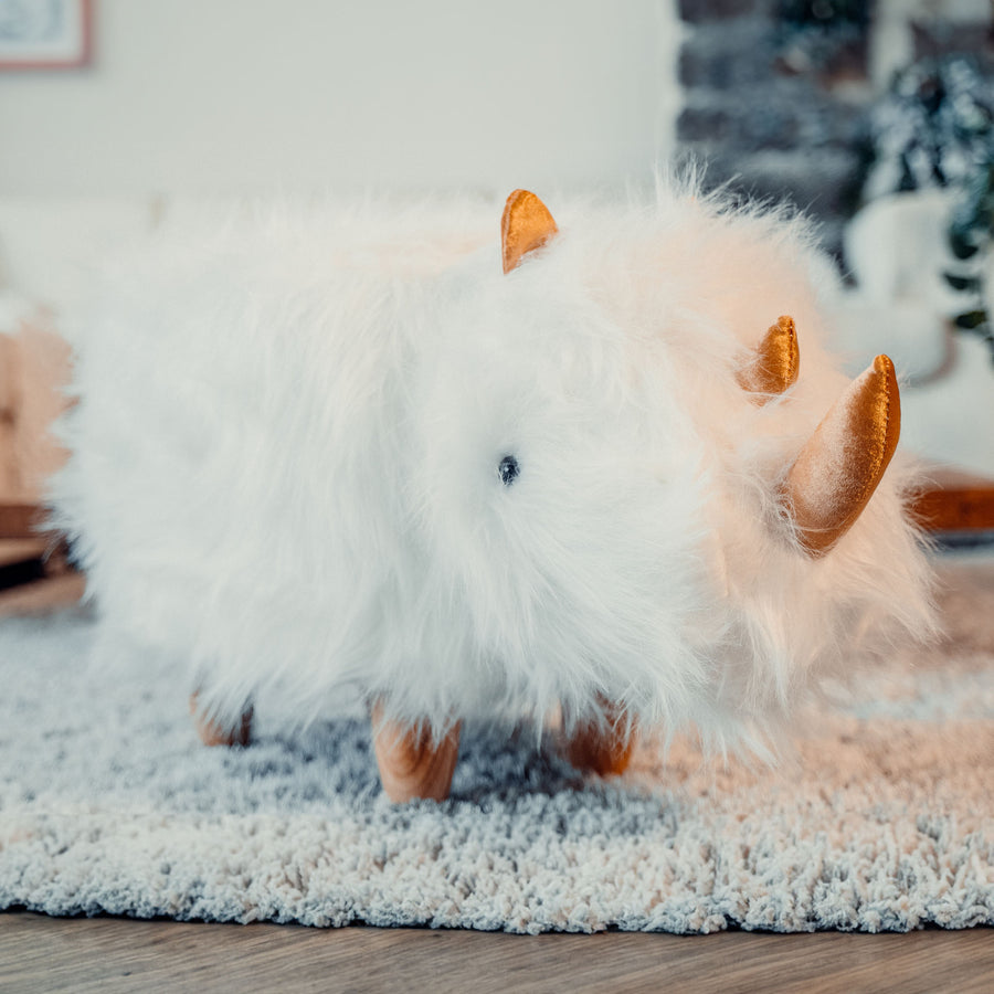 Tier Sitzhocker für Kinder - Nashorn