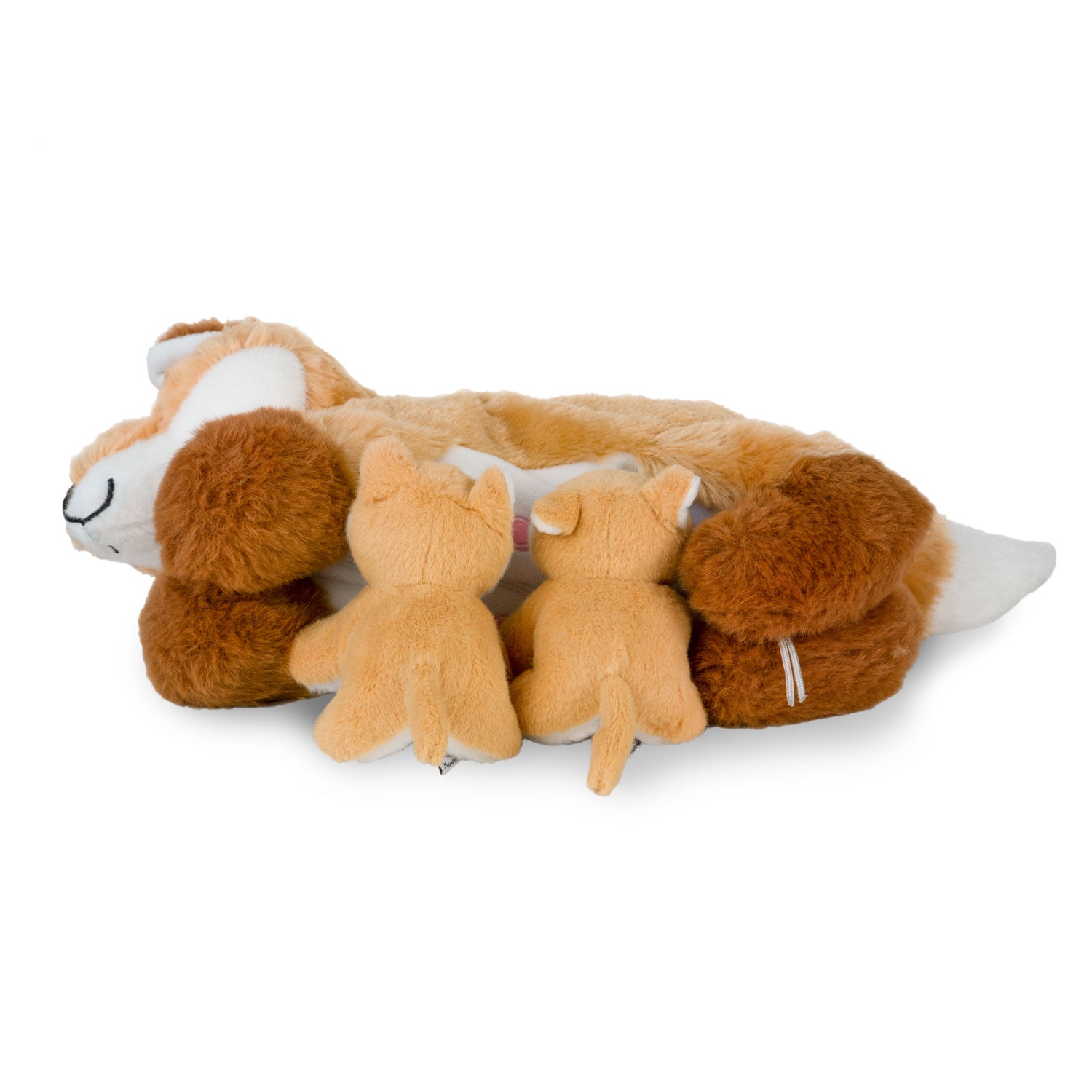Fuchs Kuscheltier Mama Fuchs Stofftier mit Babys