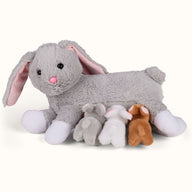 Kuscheltier Hase Mama mit Babys