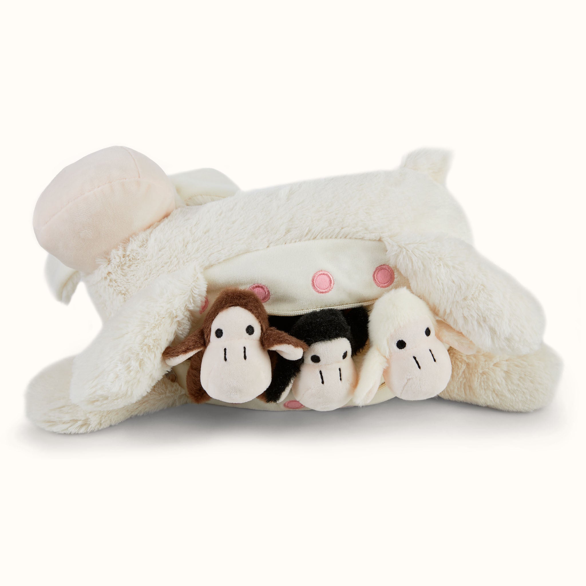 Schalf Kuscheltier als Plüschtier-Familie