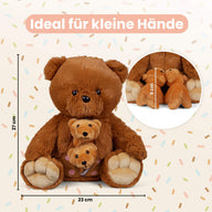 Mamanimals Kuscheltier Bär Dimensionen