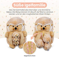 Mamanimals Kuscheltier Igel Magnetische Zitzen