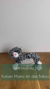 Produktvideo Kuscheltier Katze mit Babys