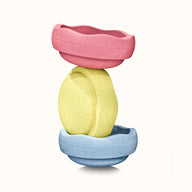 Stapelstein Original Primary Pastel 3er Set