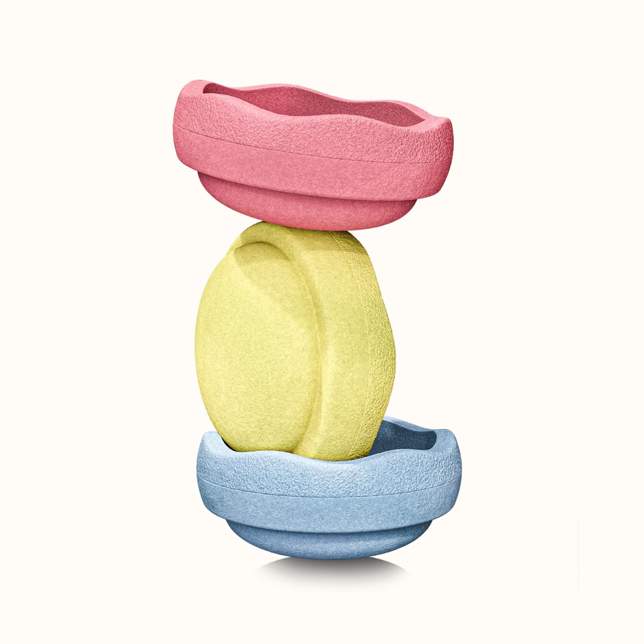 Stapelstein Original Primary Pastel 3er Set
