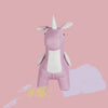 Zoosy Einhorn Sitzhocker Pinky