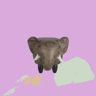 Sitzhocker - Elefant "Thabo"