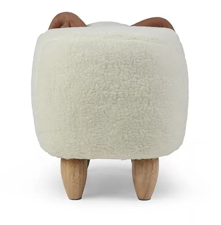 Schaf Sitzhocker für Kinder - hinten