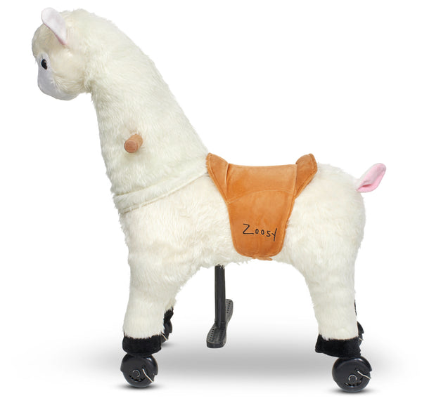 Lama Schaukeltier für Kinder - seitlich