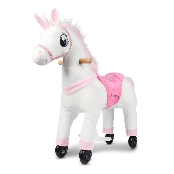 Einhorn Schaukeltier für Kinder - vorne