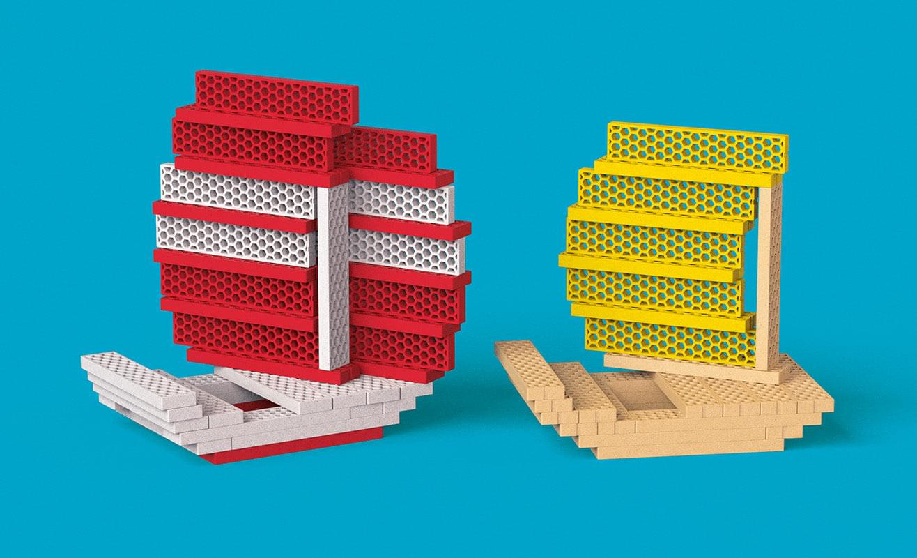 Fun Box "Multi-Mix" mit 200 Bausteinen