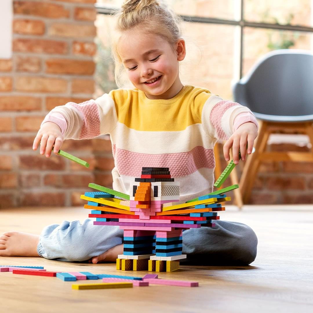 Fun Box "Multi-Mix" mit 200 Bausteinen