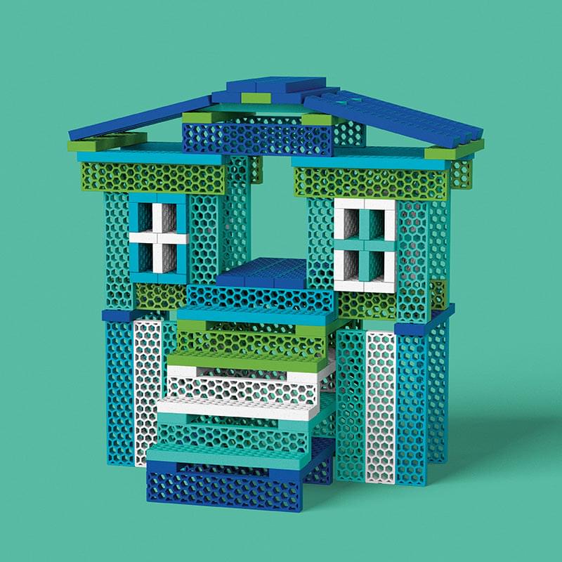 Hello Box "Ocean-Mix" mit 100 Bausteinen