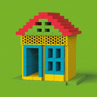 Hello Box "Rainbow Mix" with 100 building blocks
