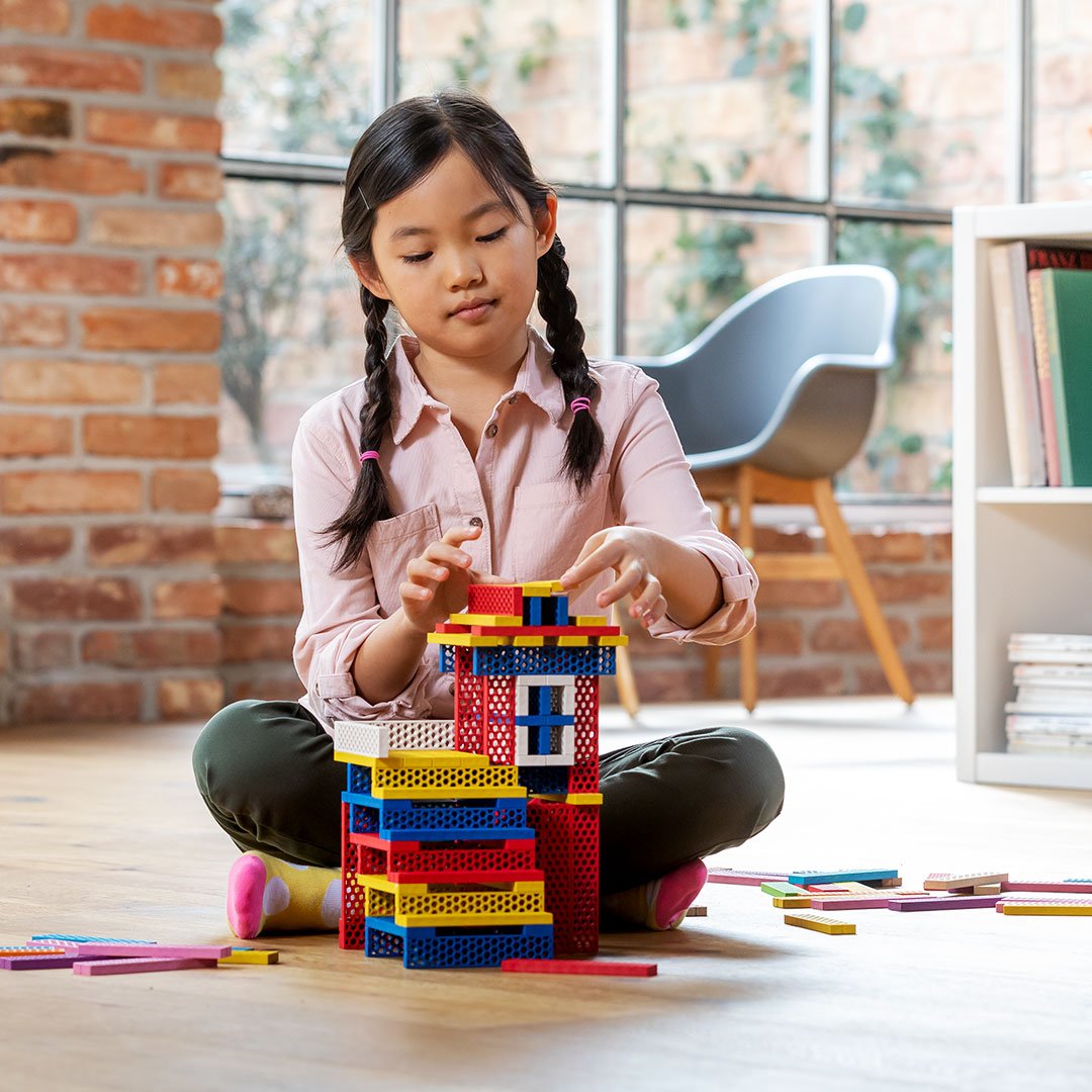 Bioblo Start Box "Basic-Mix" mit 70 Bausteinen für Kinder