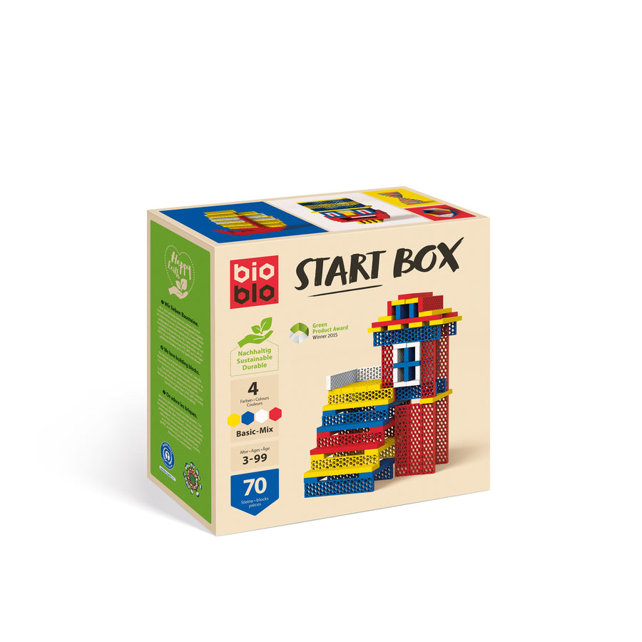 Bioblo Start Box "Basic-Mix" mit 70 Bausteinen für Kinder