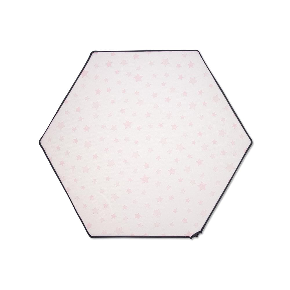 Tenty Mattenüberzug in Rosa/Weiß