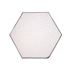 Tenty Mattenüberzug in Rosa/Weiß