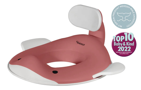 Kindsgut Toilettenaufsatz für Kinder - Altrosa