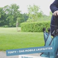 Tenty Aufbau Garten Draußen