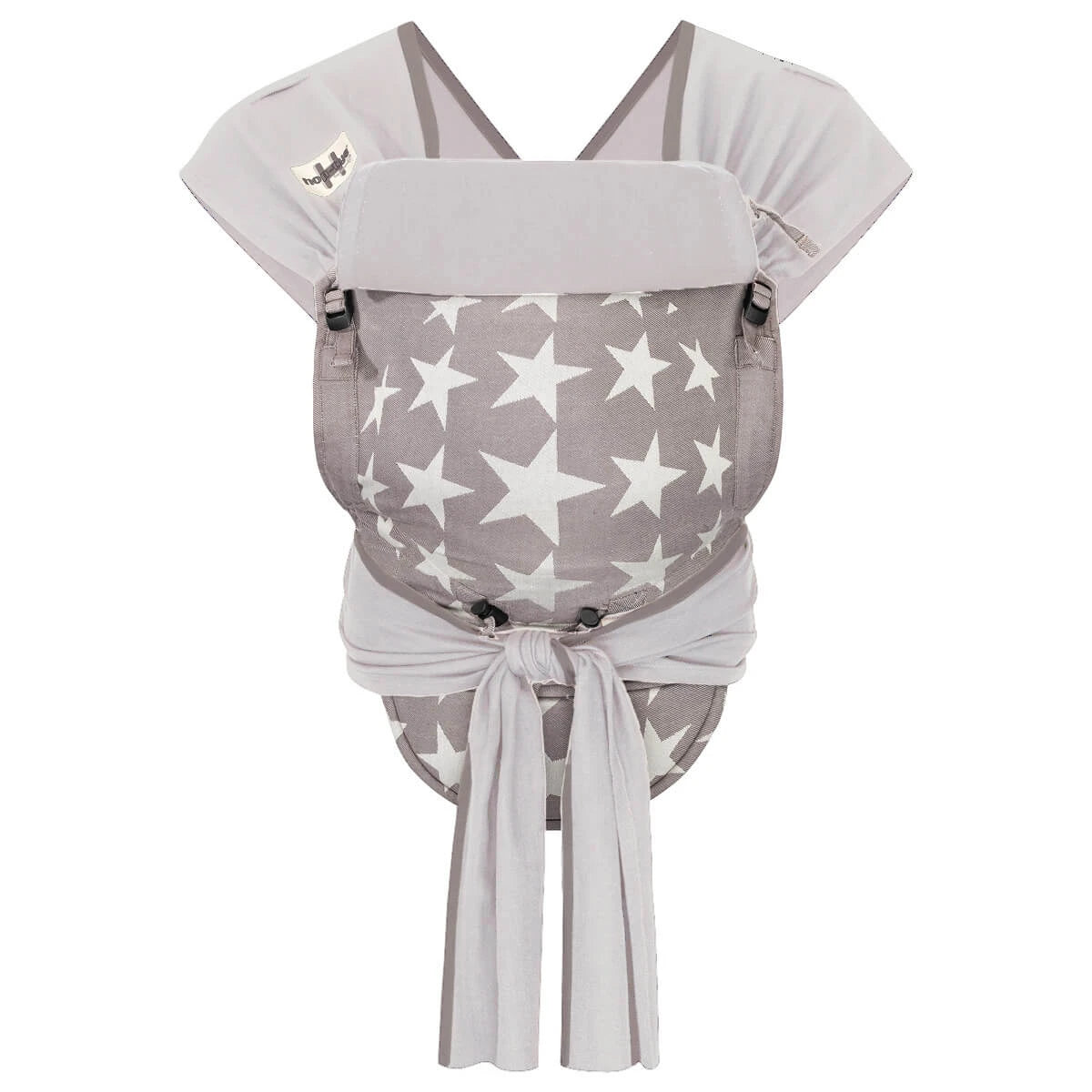 Babytrage Hop-Tye Conversion Los Angeles grau von Hoppediz