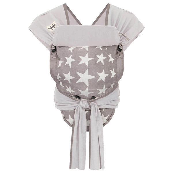 Babytrage Hop-Tye Conversion Los Angeles grau von Hoppediz