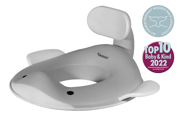 Kindsgut Toilettenaufsatz für Kinder - Dunkelgrau