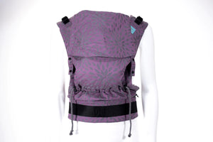 DuoFlex Babytrage Flora Purple Grape von KAAMI