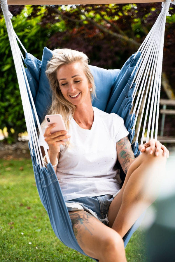 Cozony - hanging chair "blue"