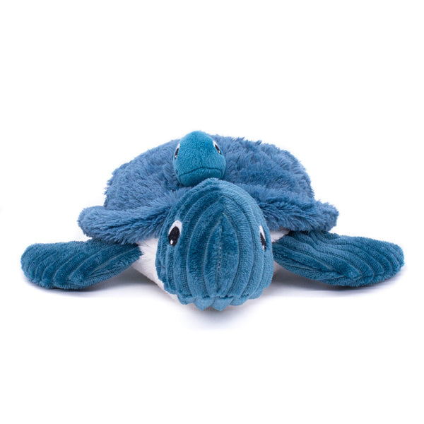Ptipotos Schildkröte Mama & Baby in Blau