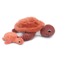 Ptipotos Schildkröte Mama & Baby in Terracotta