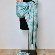 Ringsling Babytragetuch Sparkling Peacock von KAAMI