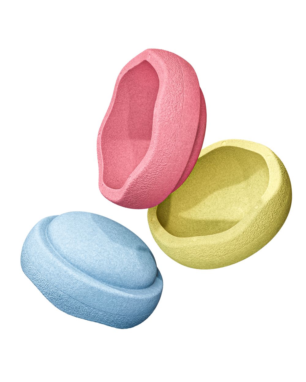 Stapelstein Original Primary Pastel 3er Set