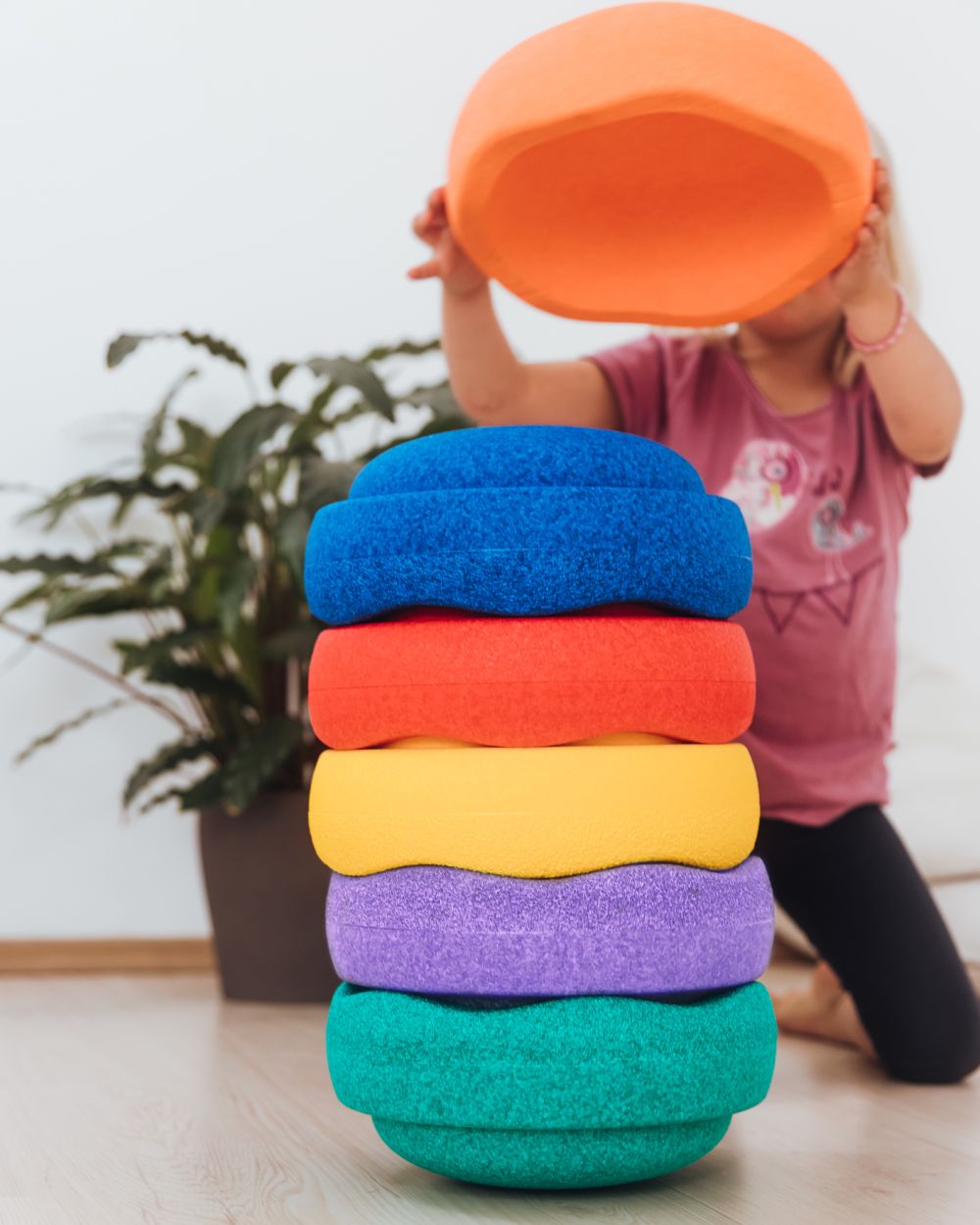 Stapelstein Original Rainbow Classic 6er Set