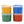 Load image into Gallery viewer, Set of 4 Vegan Finger Paints - Yellow, Green, Red &amp; Blue
